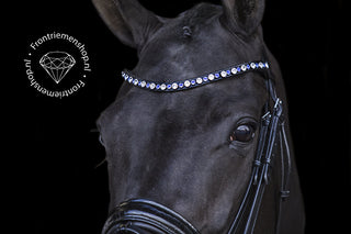 Classic Frontriem Kristal / Saffier