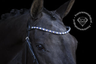 Classic Frontriem Kristal / Saffier