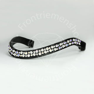 Deluxe Browband Crystal AB