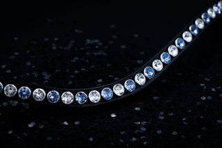 Classic XL Frontriem Lt. Sapphire / Crystal