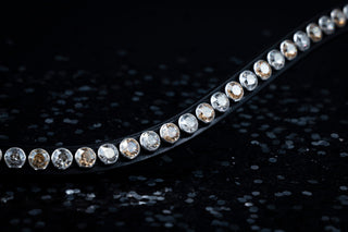 Classic XL frontriem Crystal Golden Shadow / Silver Shade