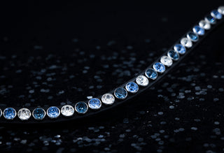 Classic XL frontriem Denim Blue / Lt. Sapphire / Crystal