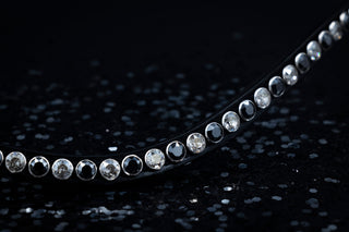 Classic XL frontriem Jet Hematite / Silver Shade