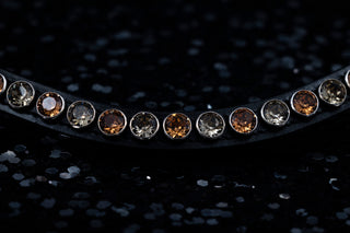 Classic XL frontriem Greige / Light Smoked Topaz
