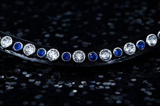 Classic Frontriem Kristal / Saffier