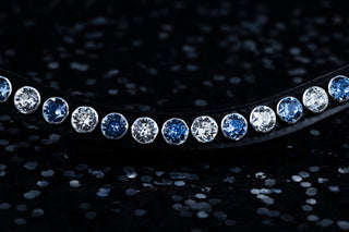 Classic XL Frontriem Lt. Sapphire / Crystal