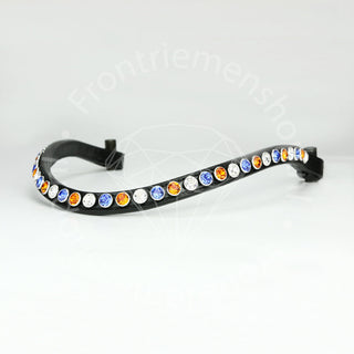 Classic XL Browband Touch of Orange