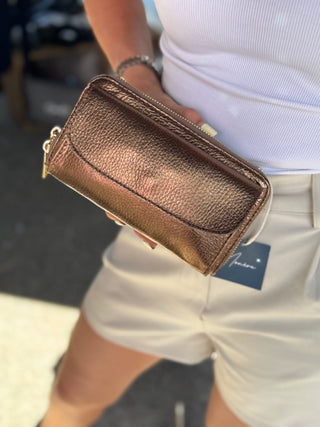 Leather bag wallet