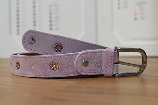 Belt Monère signature Pink flower