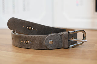 Belt Monère signature Taupe
