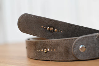 Belt Monère signature Taupe