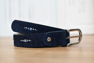Belt Monère signature Navy