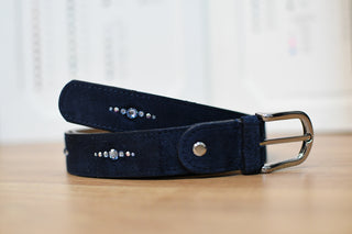 Belt Monère signature Navy