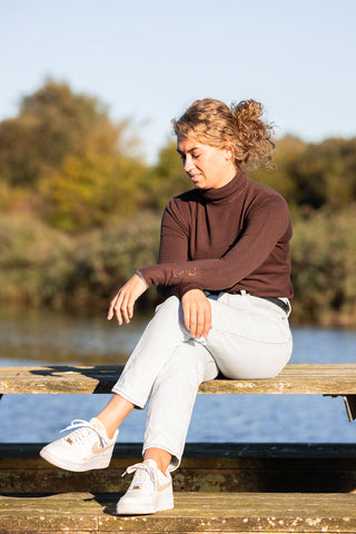 Turtleneck Monère Signature Brown