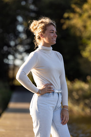 Turtleneck Monère Signature Beige