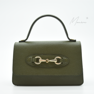 Equestrian Handbag Olive Green